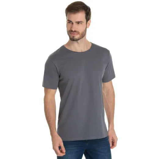 CAMISETA ALGODÃO GOLA CARECA