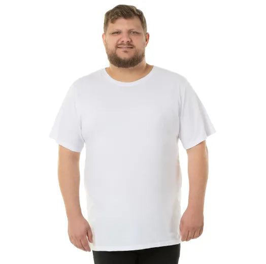 CAMISETA PLUS SIZE MALHA FRIA PV