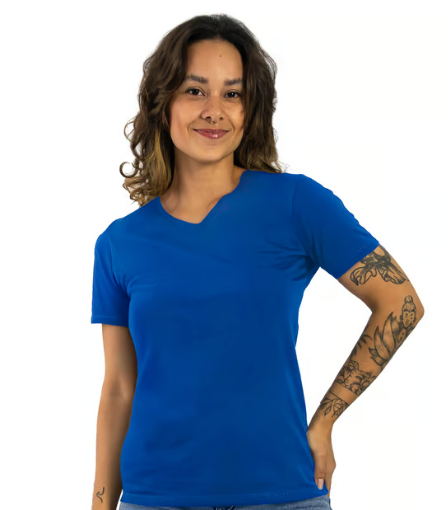 CAMISETA MALHA FRIA PV GOLA V