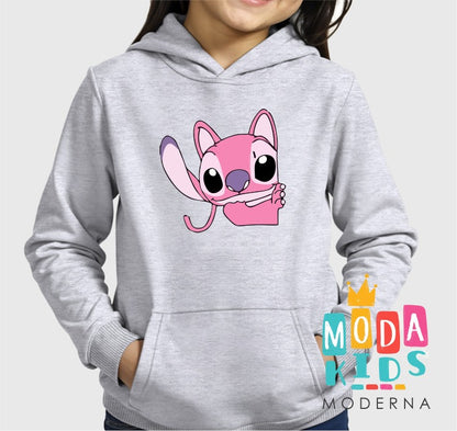 MOLETOM ANGEL Lilo & Stitch